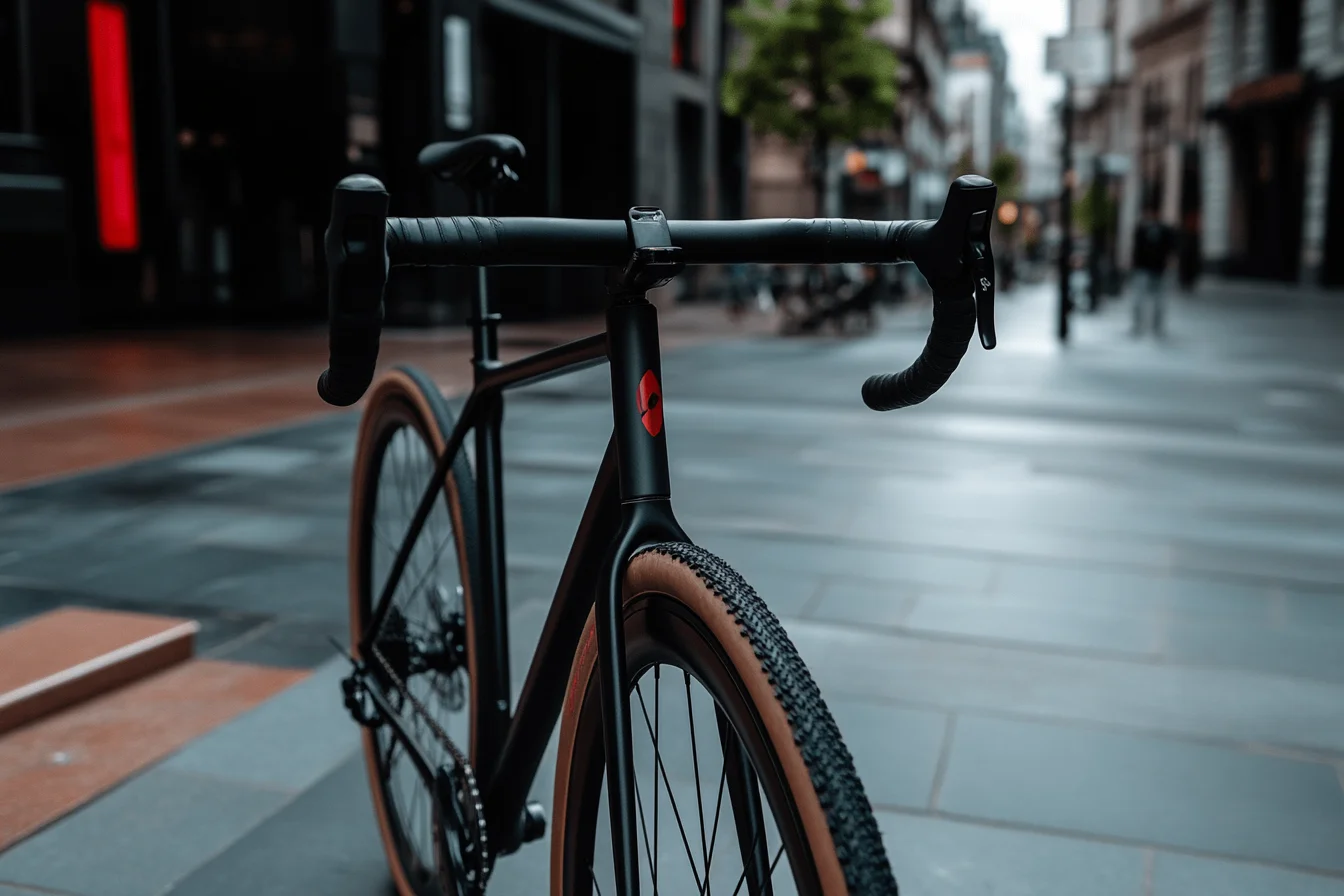 bike with custom composite frame