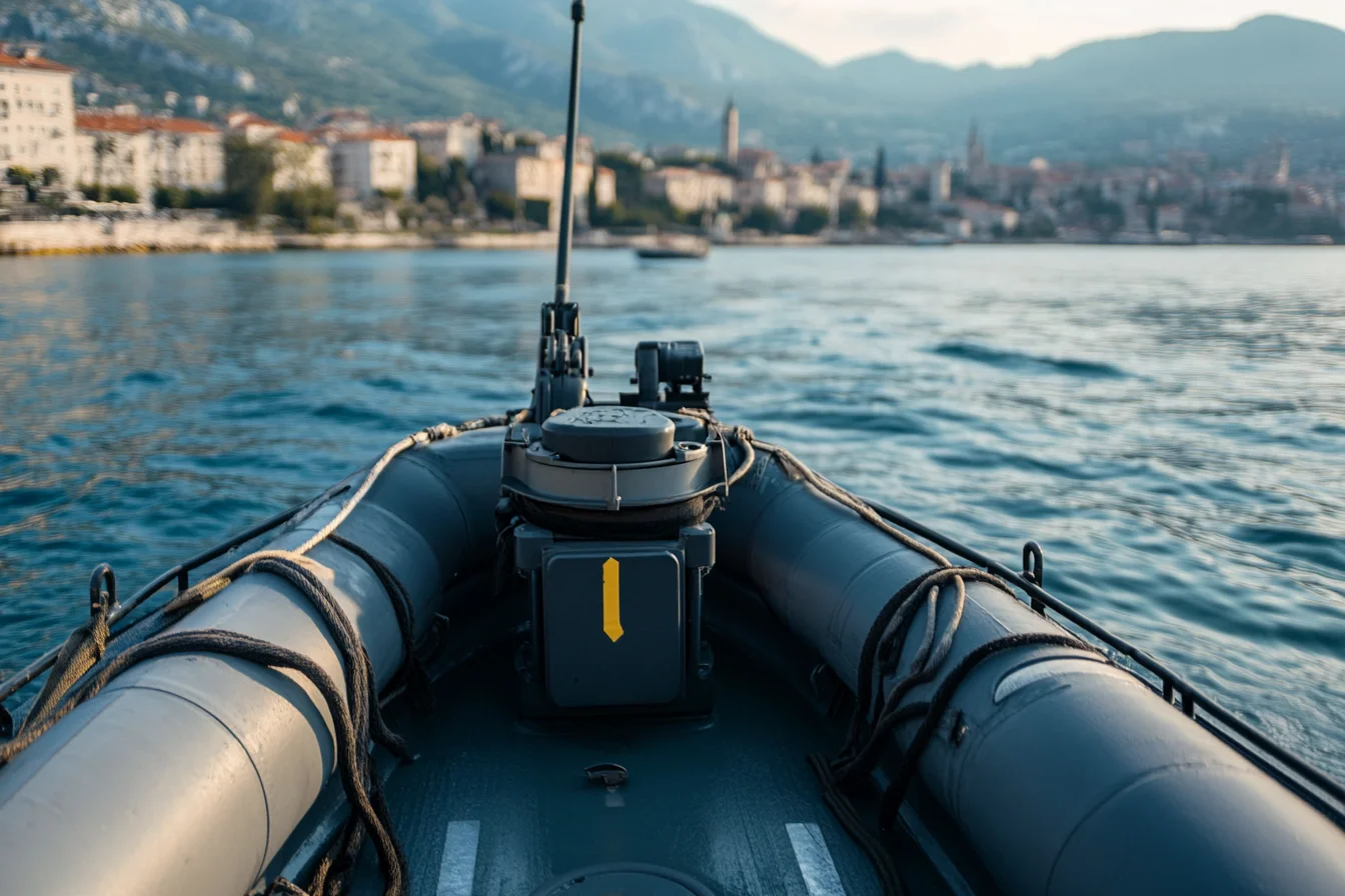 Custom composite part boat