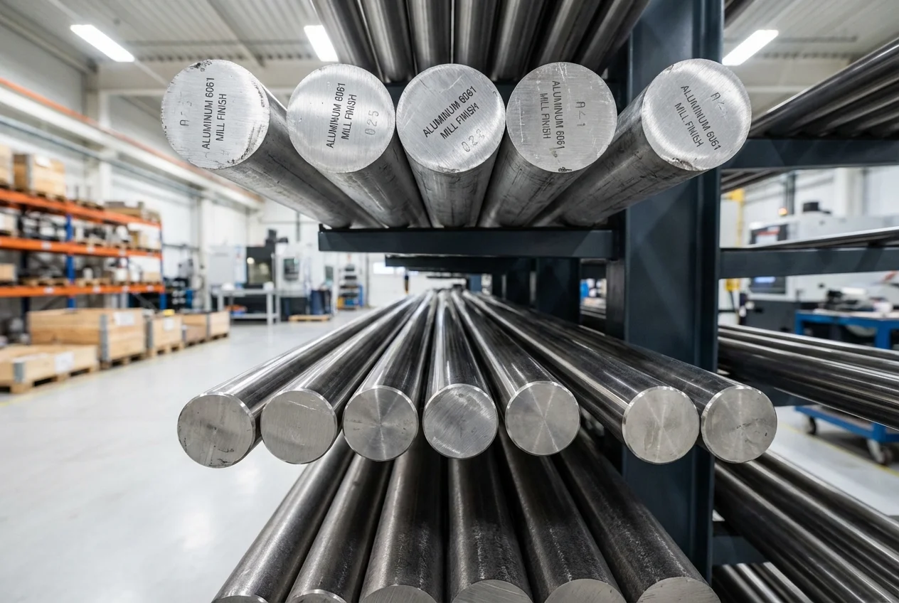 Raw materials stock for military parts